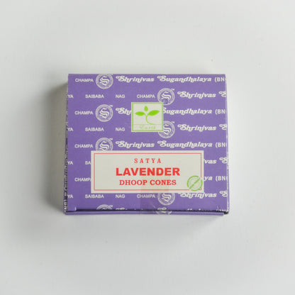 Lavender Dhoop Cones