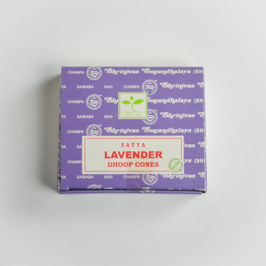 Lavender Dhoop Cones