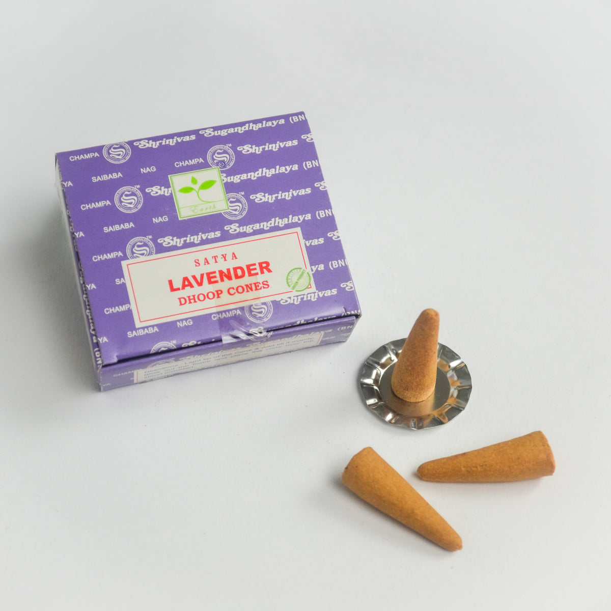 Lavender Dhoop Cones
