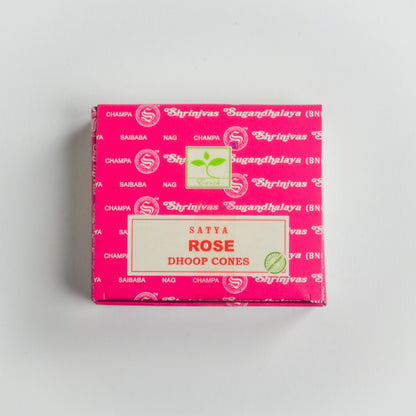 Rose Dhoop Cones