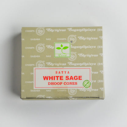 White Sage Dhoop Cones