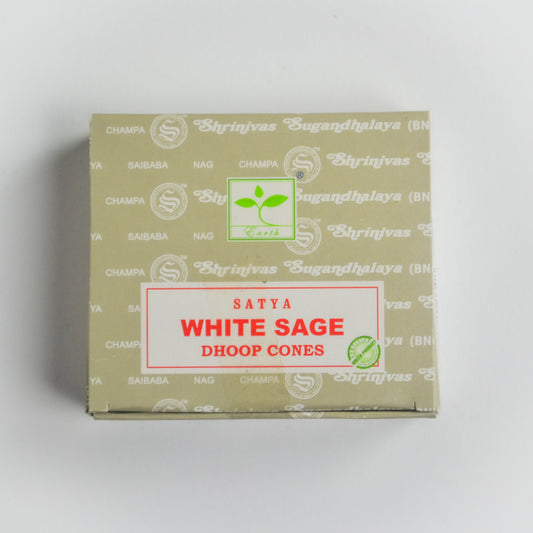 White Sage Dhoop Cones