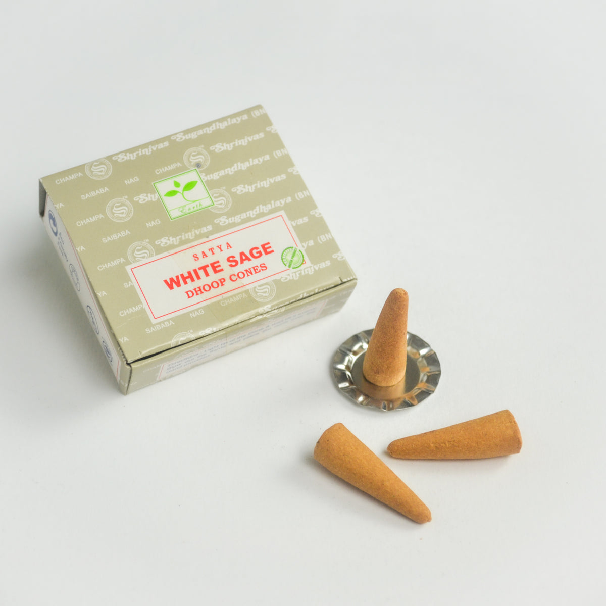 White Sage Dhoop Cones