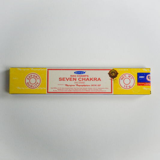 Seven Chakra Incense Sticks