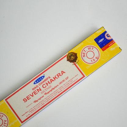 Seven Chakra Incense Sticks